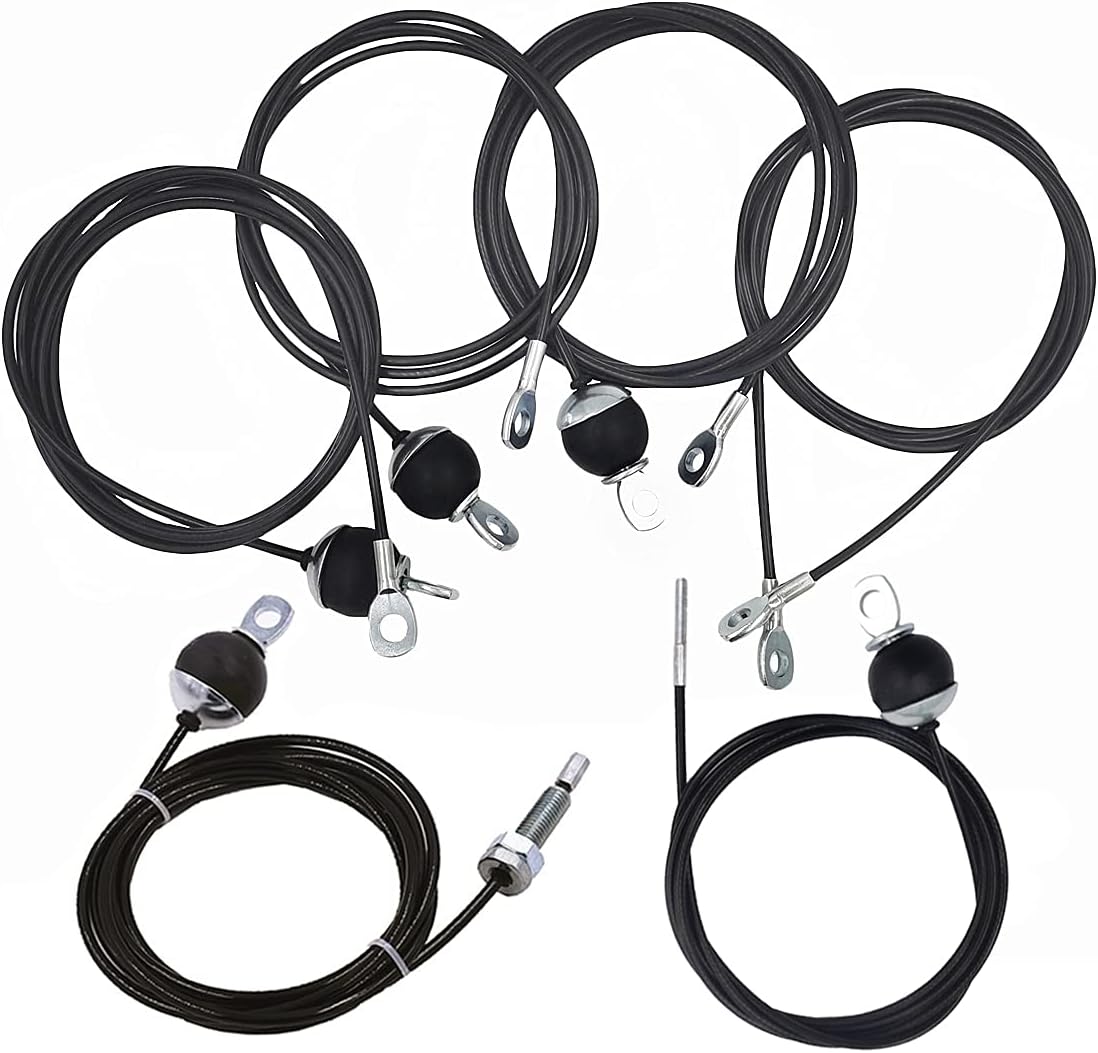Home Gym Tunturi - Upgraded Gym Pulley Cable Heavy Duty