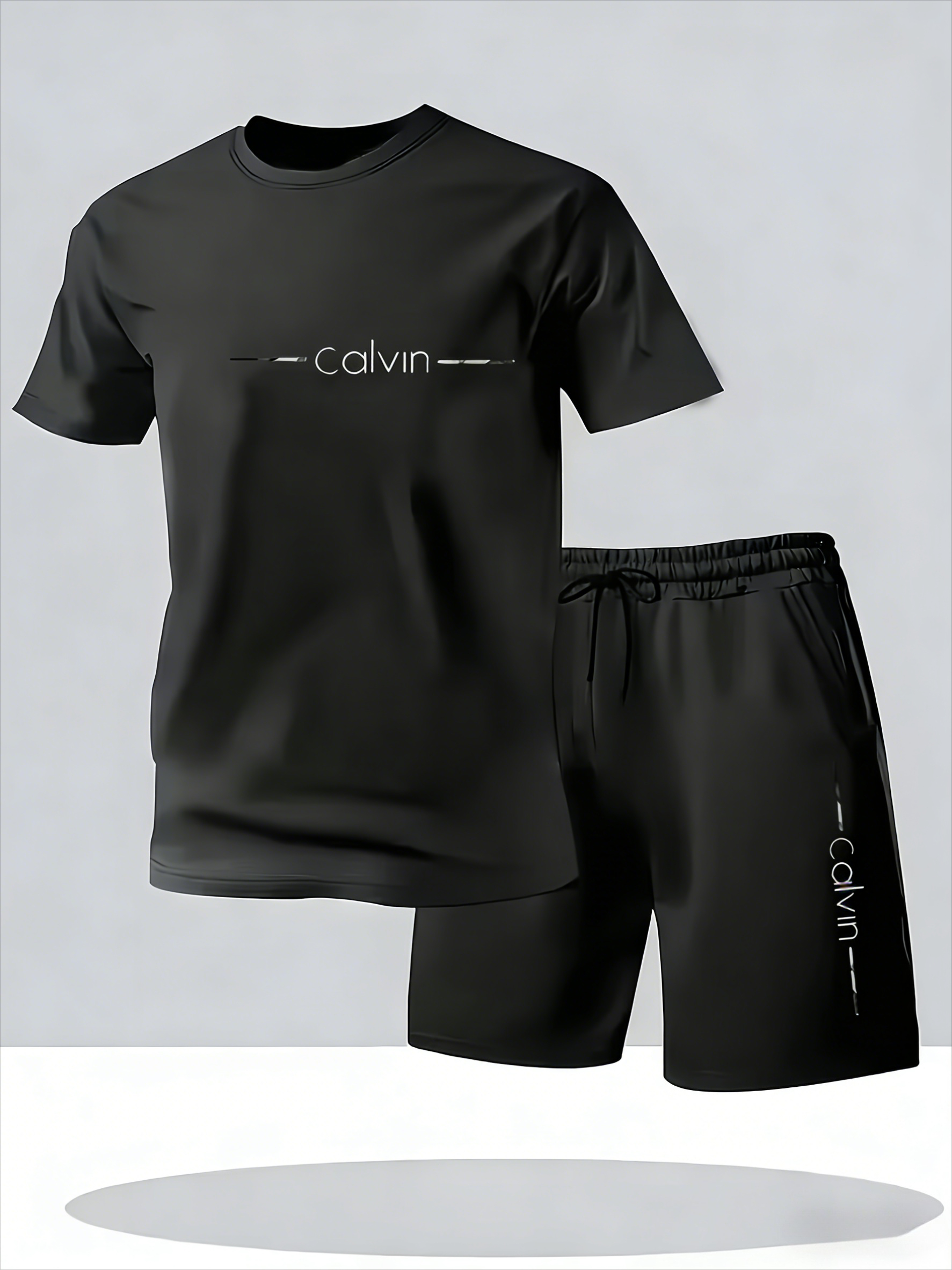 Home Gym Set - Quick Dry Men's 2-Piece Set, Summer