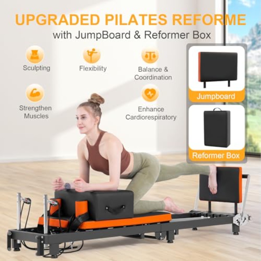 Home gym Pilates reformer mach - огляд і ціна Home Gym Jump Box