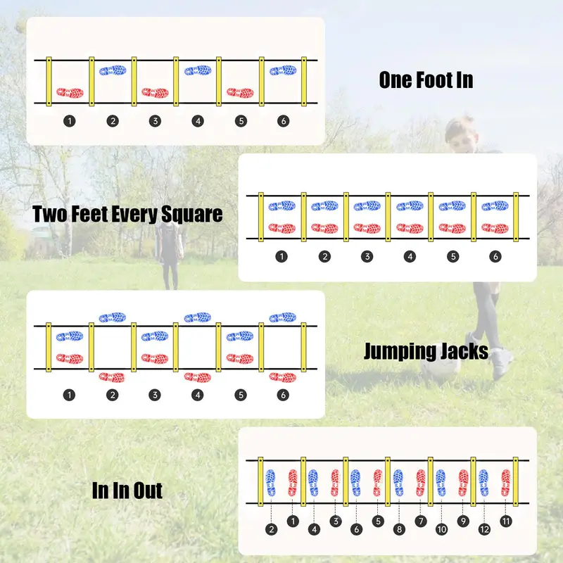 6m Agility Ladder &  football  - огляд і ціна Agility Ladder Speed