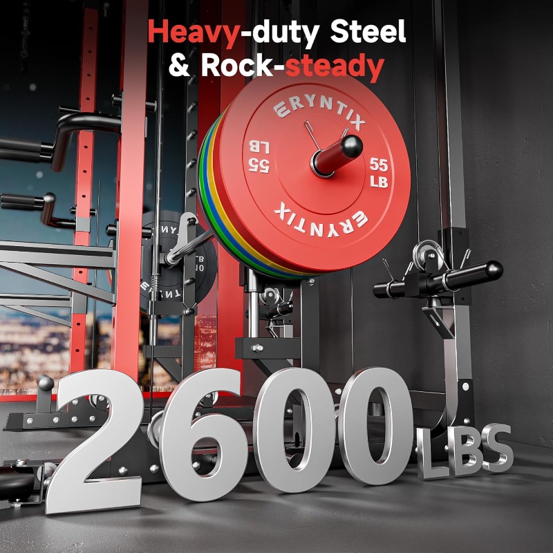 Smith Machine, 2600 LBS Capaci - огляд і ціна Home Gym Tunturi