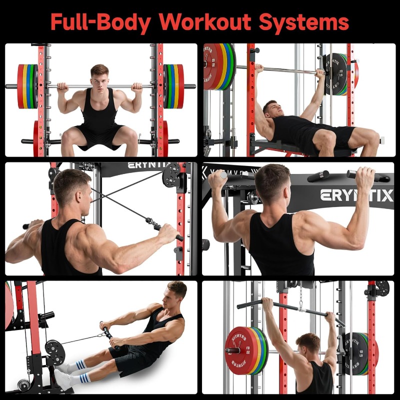 Smith Machine, 2600 LBS Capaci - огляд і ціна Home Gym Tunturi