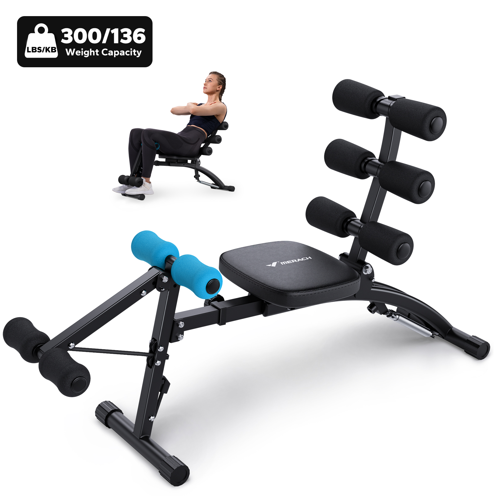 MERACH Ab Machine Multi-Functi - огляд і ціна Home Gym Tunturi