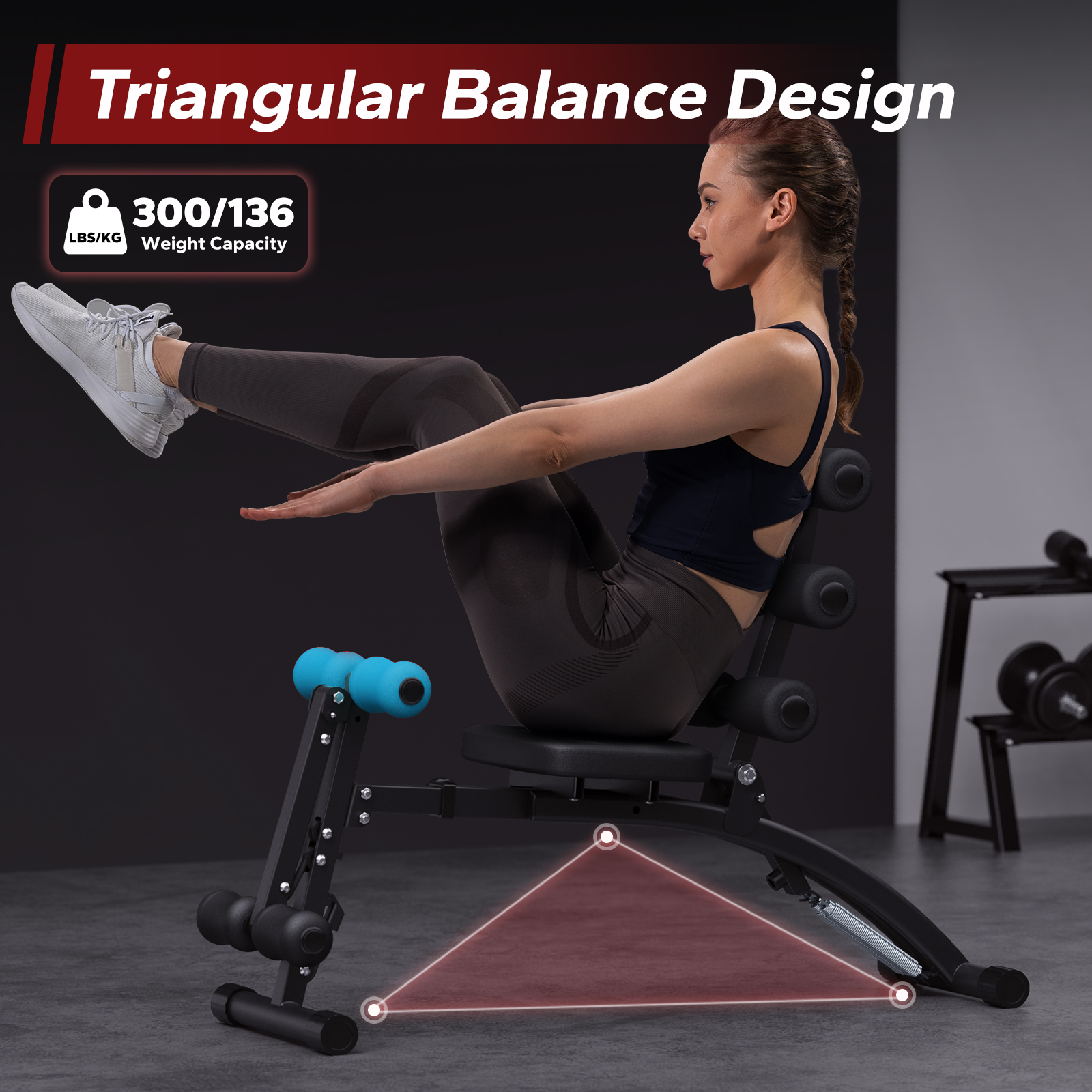MERACH Ab Machine Multi-Functi - огляд і ціна Home Gym Tunturi
