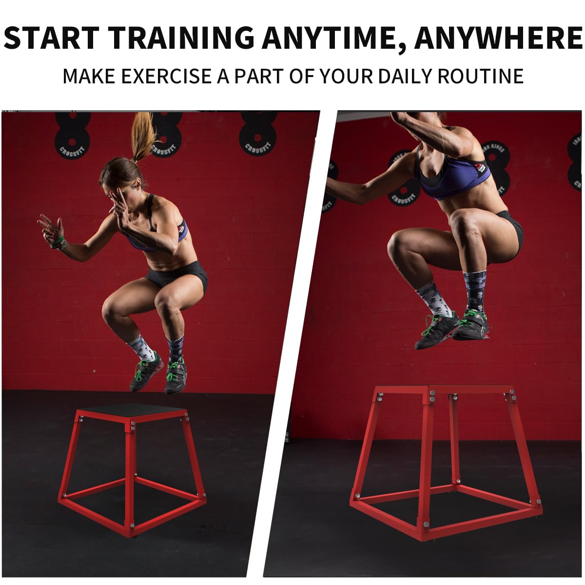 Metal Plyometric Jumping Box,  - огляд і ціна Home Gym Jump Box