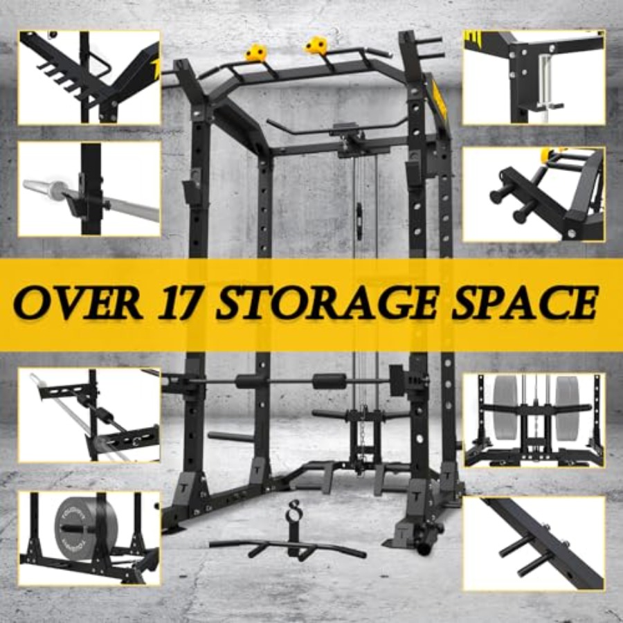 2024 Upgraded T2 Power Cage Mu - огляд і ціна Home Gym Set
