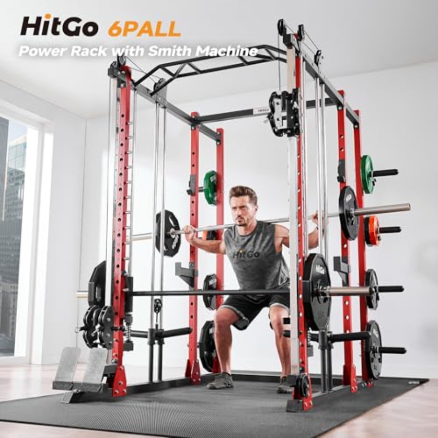 All-in-One Power Rack with Smi - огляд і ціна Home Gym With Smith Machine
