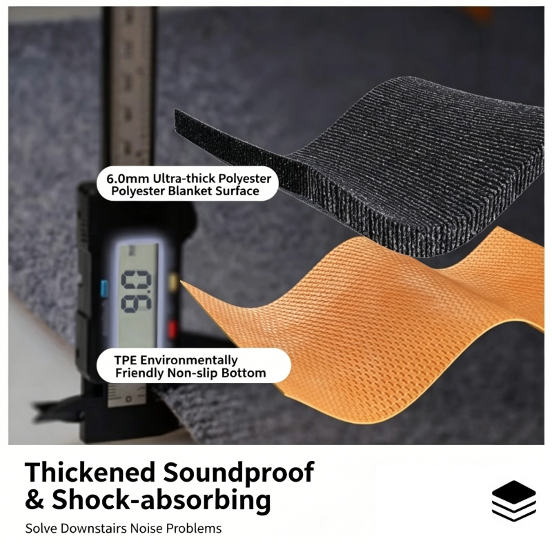 Heavy-Duty Sound Absorbing Rug - огляд і ціна Home Gym Tunturi