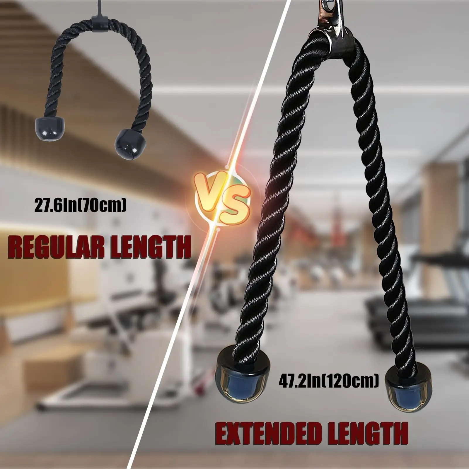 70/90/120/140cm Triceps Pull D - огляд і ціна Home Gym Tunturi