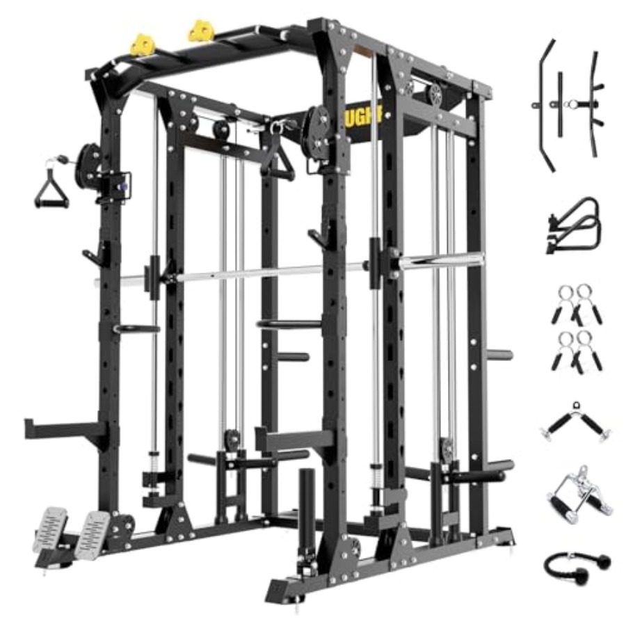 F4 Smith Machine Power Cage wi - огляд і ціна Home Gym With Smith Machine