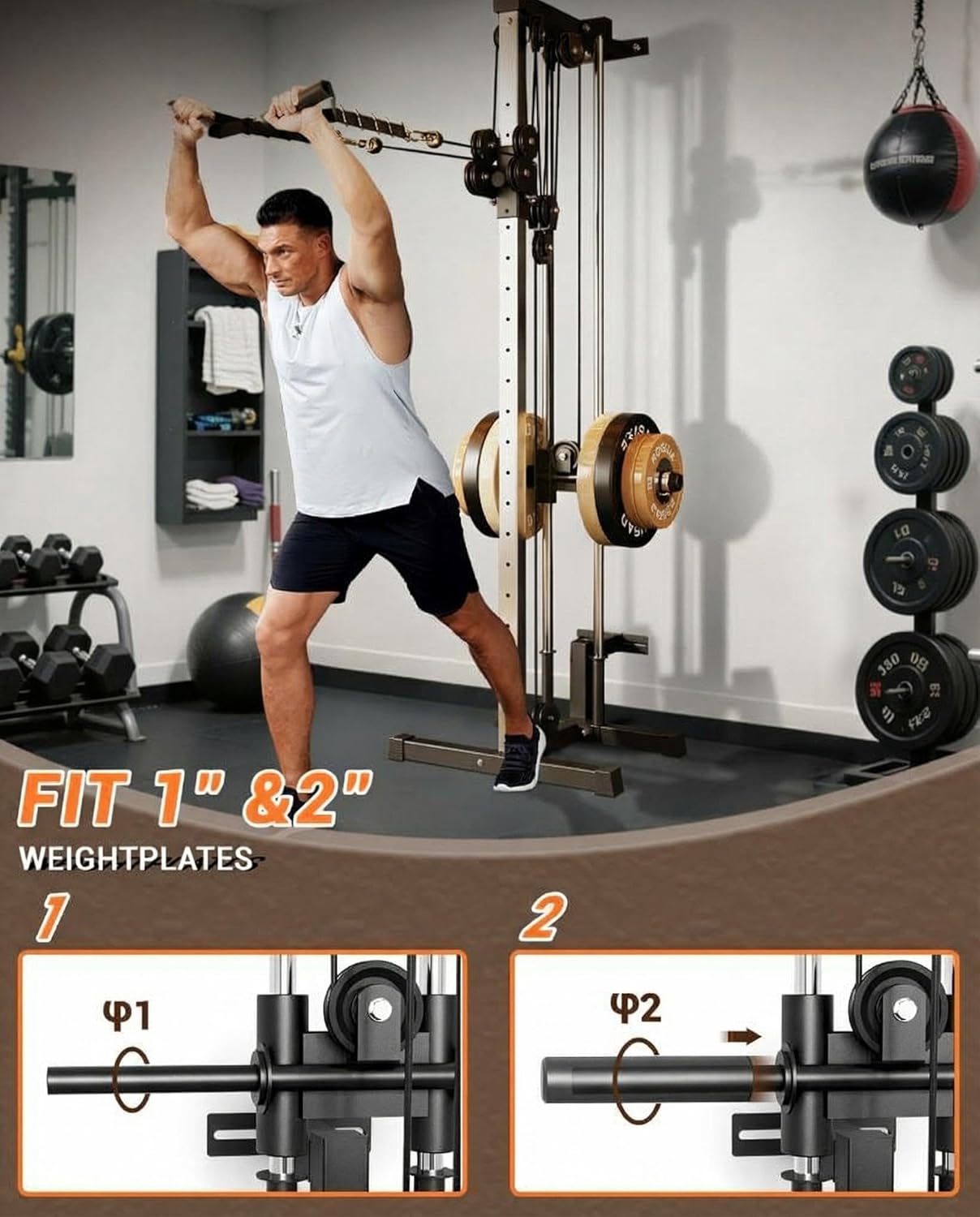 Wall Mount Cable Station Dual  - огляд і ціна Home Gym Tunturi