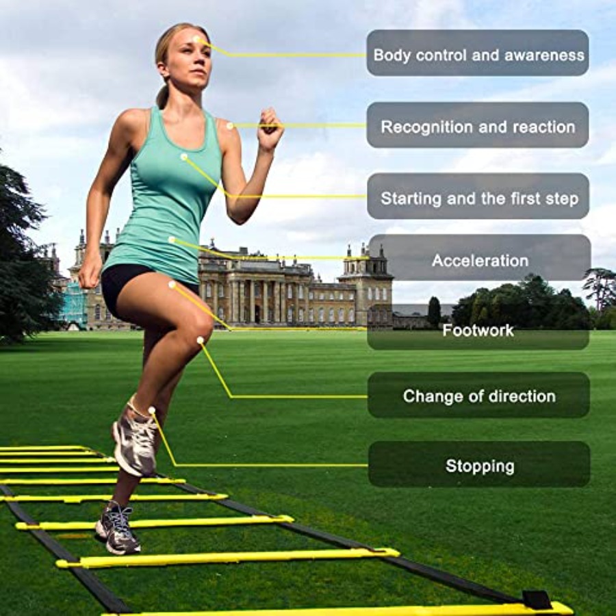 Adjustable Speed Training Hurd - огляд і ціна Agility Ladder Speed