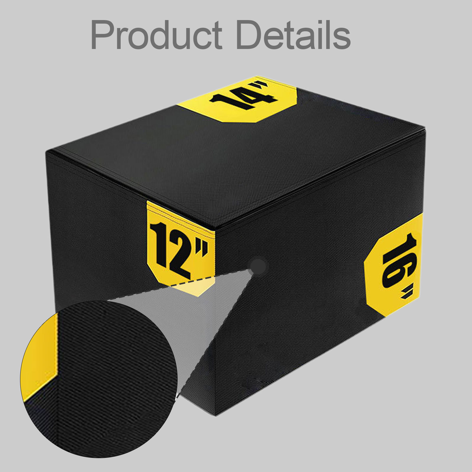 3 in 1 Plyometric Jumping Box  - огляд і ціна Home Gym Jump Box