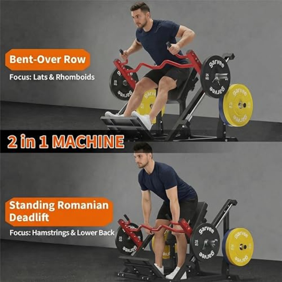 Plate-Loaded Smith Row Machine - огляд і ціна Home Gym With Smith Machine