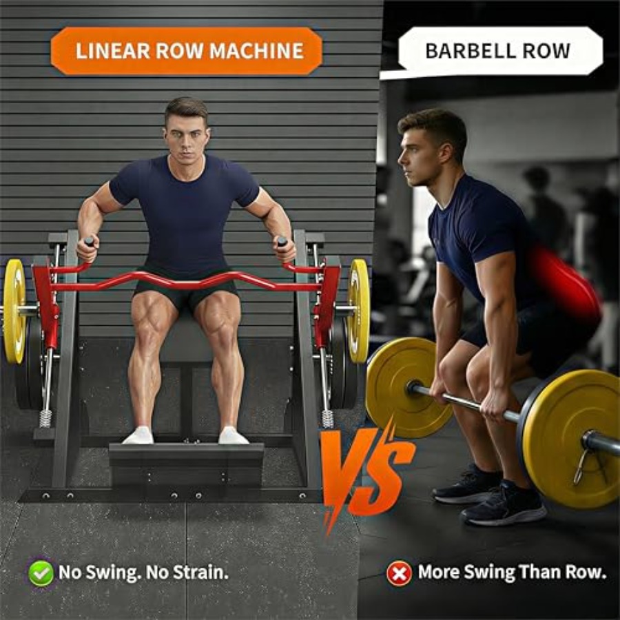 Plate-Loaded Smith Row Machine - огляд і ціна Home Gym With Smith Machine