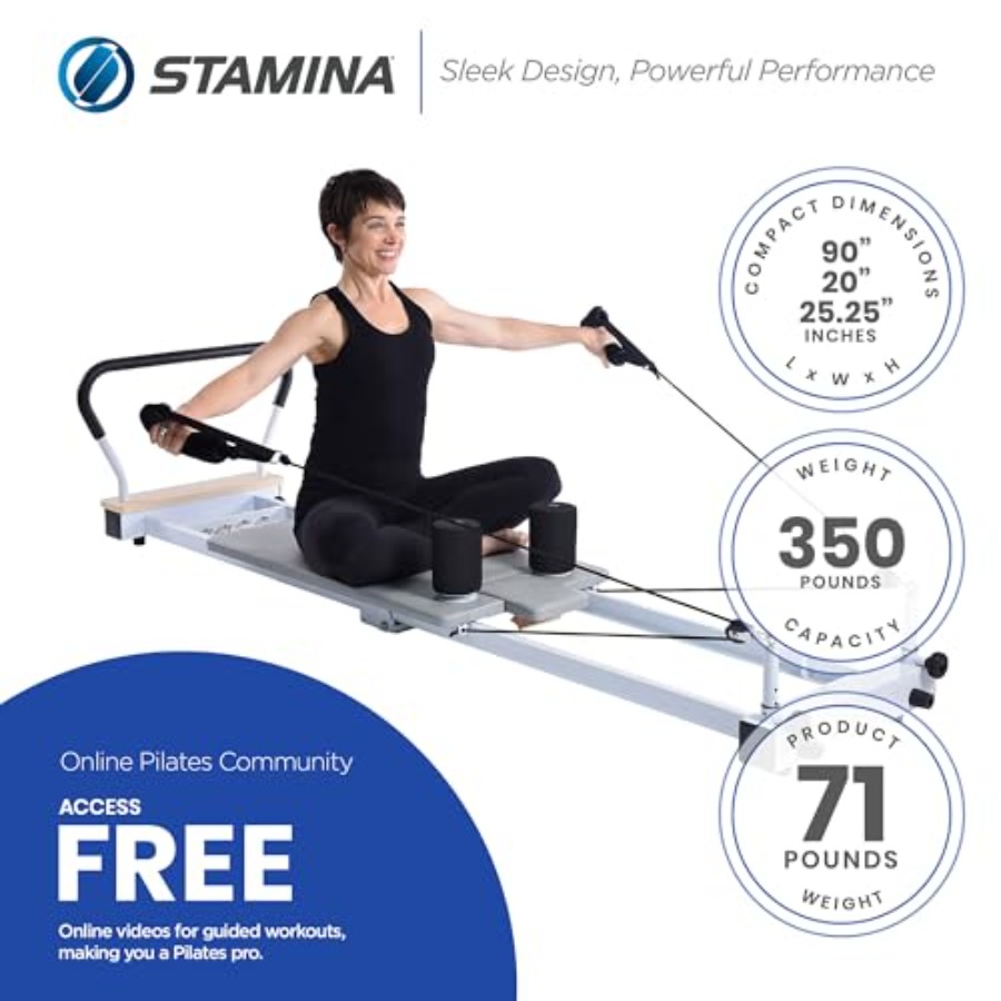 Foldable Wheeled Pilates Worko - огляд і ціна Home Gym Video
