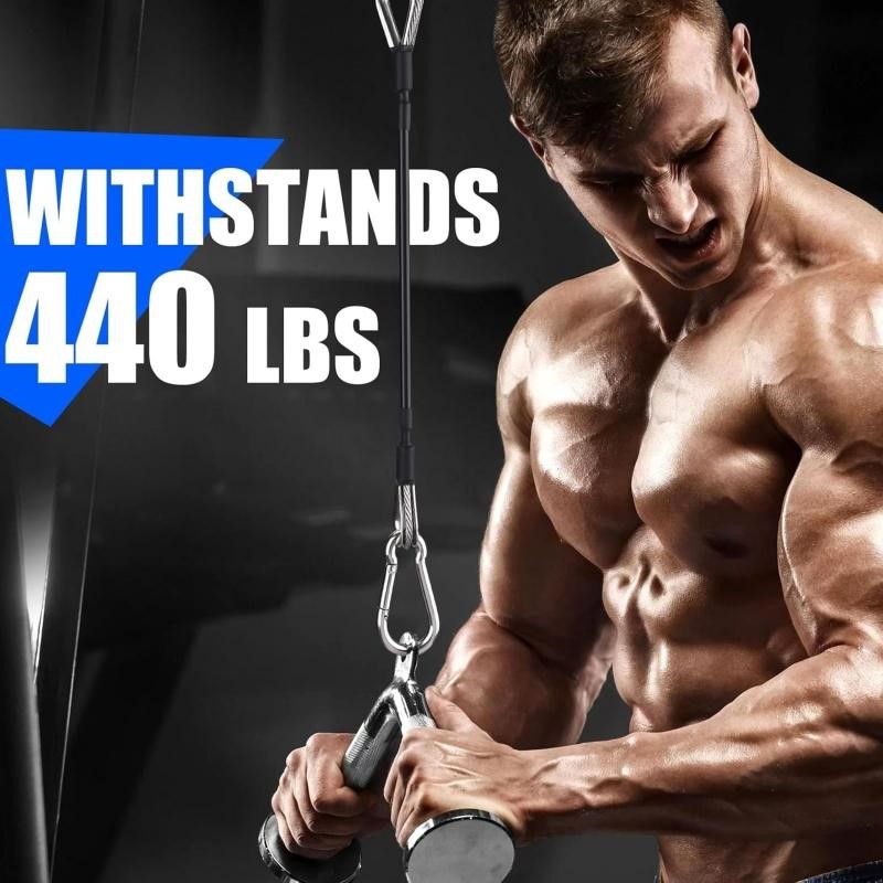 1/2Pcs 25cm Gym Cable Extensio - огляд і ціна Home Gym Tunturi