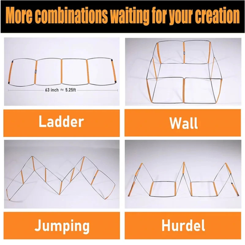 Dual-Purpose Soccer Training J - огляд і ціна Agility Ladder Speed