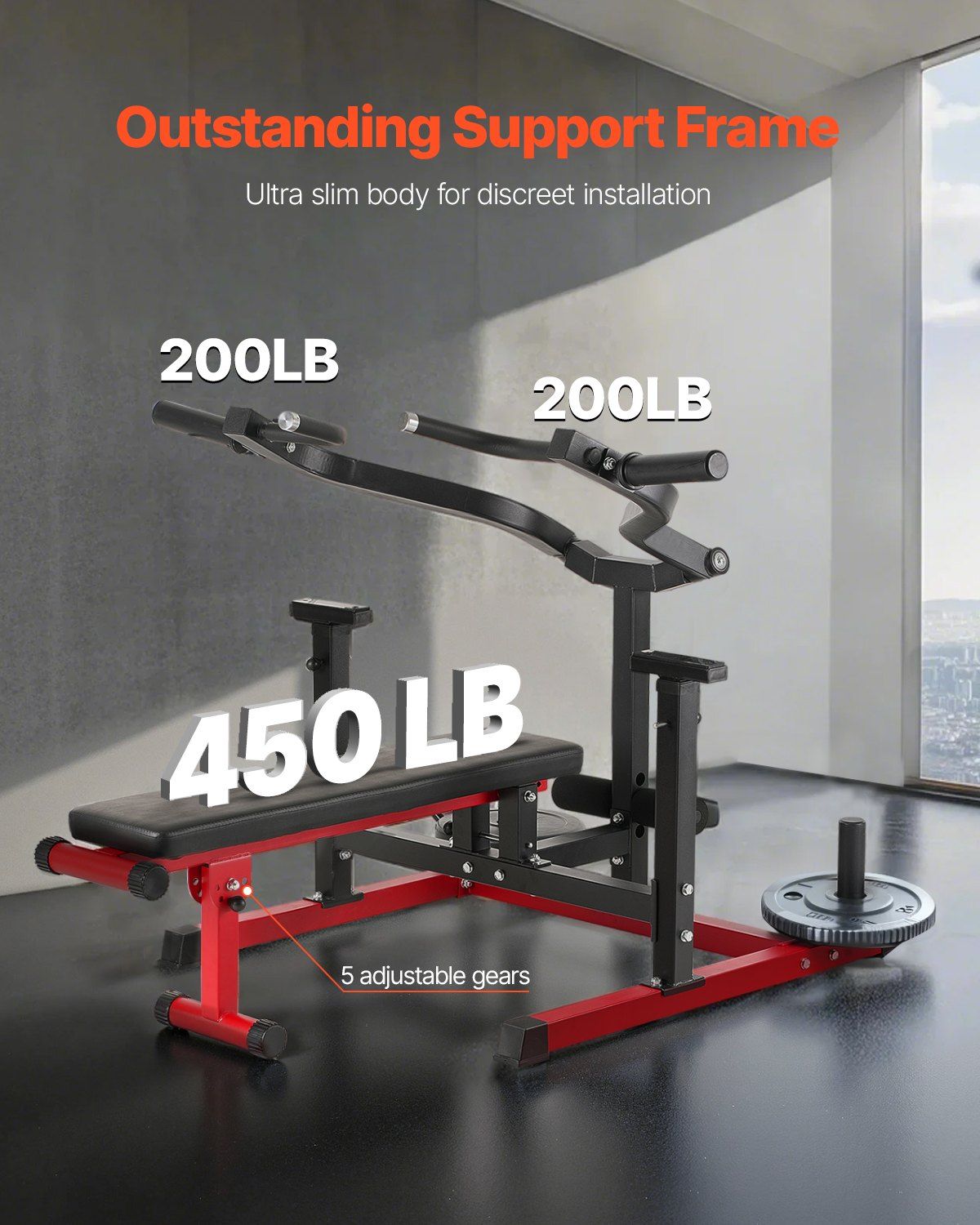 Chest Press Machine, 450 LBS B - огляд і ціна Home Gym Set